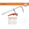 Kanca Quick(Ratchet) Clamp 250 mm QDC-250 - alternate 5